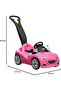 Whisper Ride Cruiser Pink Ride-On Push Car (Ages 1-4) - 6