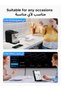UGREEN Nexode 6-in-1 Power Strip (1.5m) – 2 AC Outlets, 1 USB-C PD20W, 3 USB-A, 2990W, White - 8