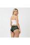Women's Satin Lace Front High Waist Slip Panties Bb2062 - 2