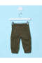Infant Boys Olive Jogger Trouser With Cargo Pocket - 4