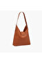 Monotone Hobo Bag with Handle and Pouch - 4