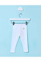Infant Girls White Butterfly Trim Leggings