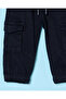 Infant Boys Black Jogger Trouser With Cargo Pocket - 3