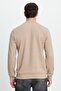 Men's Relax Fit Comfortable Cut Long Sleeve Extra Soft Modal Fabric Crew Neck Mink Sweatshirt - 7
