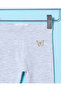 Infant Girls Grey Butterfly Trim Leggings - 2