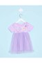 Infant Girls Purple Embellished Dress