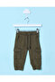 Infant Boys Olive Jogger Trouser With Cargo Pocket