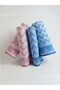 Juliette Kadife Best Set Turkish Bath Towel Set – 4 Pieces 100% Cotton, Soft and Water Absorbent