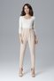 Pantaloni L018 Bej S - 4