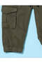 Infant Boys Olive Jogger Trouser With Cargo Pocket - 3