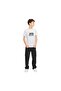 تي شيرت رجالي أبيض مطبوع بشعار JCOMAP TEE SS CREW NECK JNR - 3