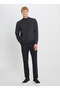 Half Italian Collar Standard Anthracite Melange Men's Sweater Ace043261438_Anm - 2
