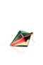 Crystal Diamond Pendant Lamp Glittering Hanging Pine Tree Decor Colorful 10 cm - 4