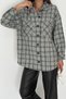 Double Pocket Plaid Shirt Green - 6