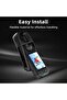 Silicone Case for Insta360 X5 with Lens Cap, Strap & Lanyard (Black) - 5