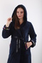 100% Bamboo Embroidered Hooded Robes – Soft, Warm, and Elegant Home Wear - 2