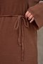 Brown Knitwear Dress - 5