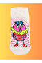 4-Piece Special Series Happy Colorful Flamingo Patterned Socks Fun Comfortable Stylish Design Style Socks - 6