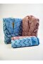 Juliette Happy Velvet Bathrobe Set for Men – 4 Pieces, Soft and Stylish Premium Bathrobe Set