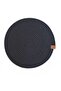 Black Round Model Plain Jute American Service (Supla) – 6 Pieces - 4