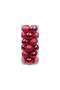 5 in 1 Christmas tree 150 cm, golden and red ball, star and string light - 3