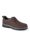 H1064 Men's Leather Casual Shoes Khv-Gray