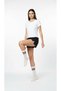 Women's 2-Piece Sports Tennis Socks – Black and White Striped Model - 8