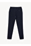Tie-Waist Slim-Leg Jogger Navy Blue Men's Trousers Ace001261530_Lac - 2