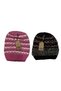 Women's Multi-Colored Knitwear Single Layer Beanie 2-Pack - 2