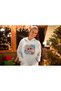 New Year Printed Women's Sweatshirt, Christmas Themed