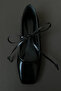 Women's Lace-Up Ballet Flats - 4