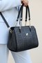 Women's Polo 4-Compartment Chain Detail Long Crisscross Straps & Clutch Bag (24x19 CM)