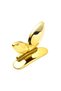 Gold Toilet Seat Hygiene Apparatus, Toilet Seat Holder, Butterfly Figured Toilet Seat Holder - 2