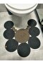 Jute, Mat, Bath Mat, Toilet Seat Mat, Toilet Seat Mat, Double Sided - 4