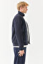 Men's Zippered Slim Coat - 6