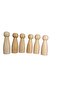 Handmade 6-Piece Peg Painting