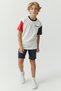 Boy's Color Mixed Double Suit - 2