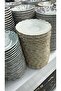 Esterhomedecor 6-Piece Porcelain Tea Plate - 6