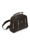 Women's Saffiano Fabric Double Zipper Detailed Hand and Shoulder Bag - 3