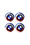 New Generation Bmw 50Th Anniversary Logo Drop Sticker Wheel Hub Adhesive Sticker 5.5 cm Compatible - 2