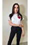 KALP DETAYLI BASIC TSHIRT - 2