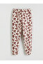 Peak New Season Leopard Patterned Girls' Pajama Set - 4
