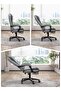 Ergonomic Office Chair, Computer Chair with PU Leather, Reclining Backrest, Retractable Foot Pedals - 6