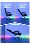 PU Leather Gaming Chair with Footrest, Adjustable Ergonomic Computer Office Chair, High Back Support - 6