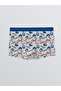 Gray Sonic Printed Boy's Boxer - 2
