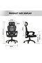 Ergonomic Office Chair with 3-Level Recline & Breathable Mesh - Multi-Angle Computer Chair - 2