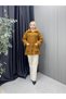 Teddyy Fabric Fur Double Pocket Buttoned Jacket Tan Color