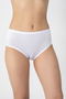 3 Pack White 100% Cotton High Waist Heart Panties - 3
