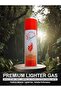 Set of 12 Simba Extra Purified Lighter Gas - 139g - 250ml - Lighter Gas Refill with Multi Nozzle - 6