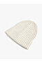 Basic Layered Wool Blend Knitted Beanie - 2